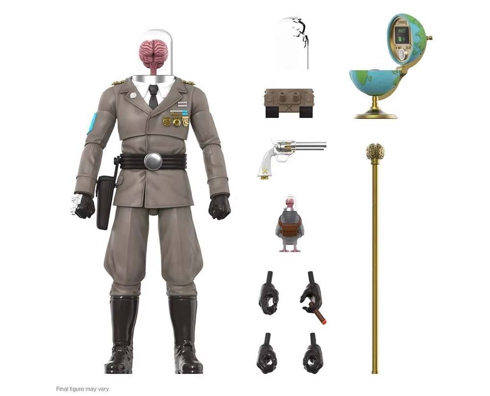 Super7 The Worst ULTIMATES! Wave 3 Cortex Commander 7-Inch Action Figure‎